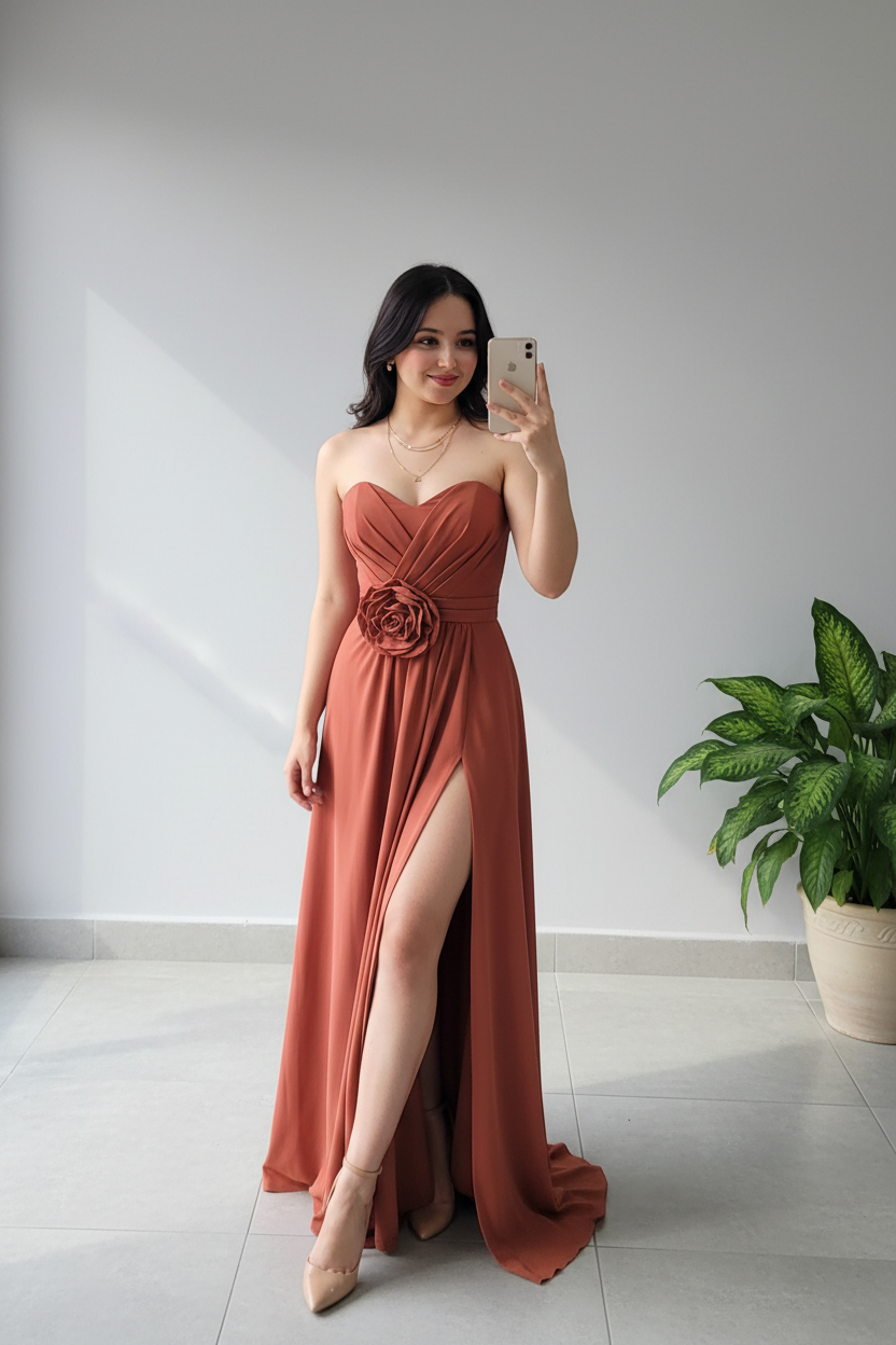Vestido elegante formal cod.278
