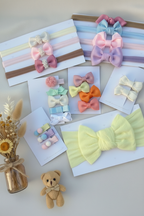 Set de Moños y Cintillos para Bebé cod.0002