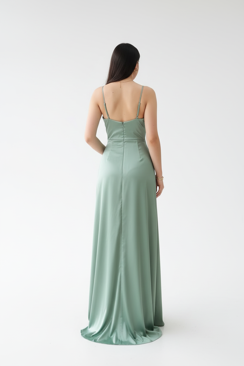 Vestido largo elegante cod.286