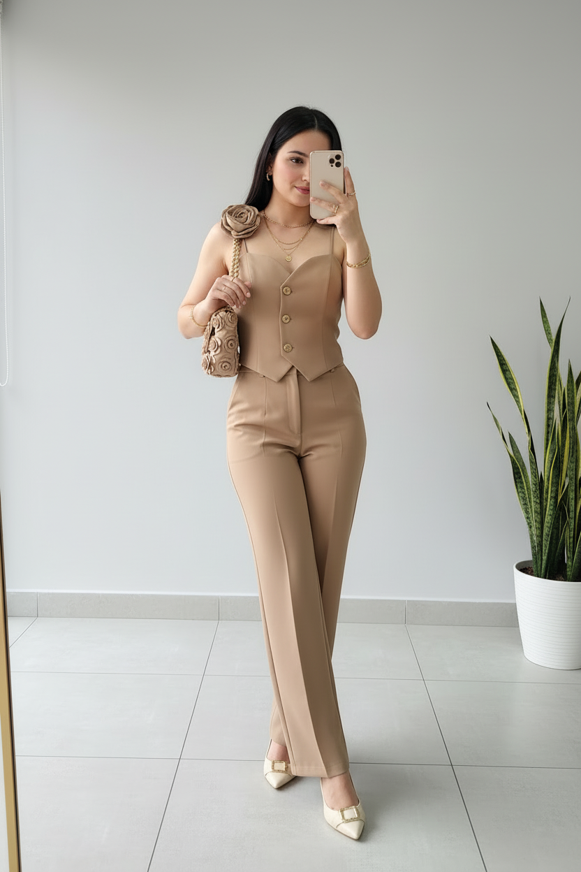 Conjunto formal elegante y exclusivo cod.185