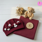 Boina de flor cod.0052
