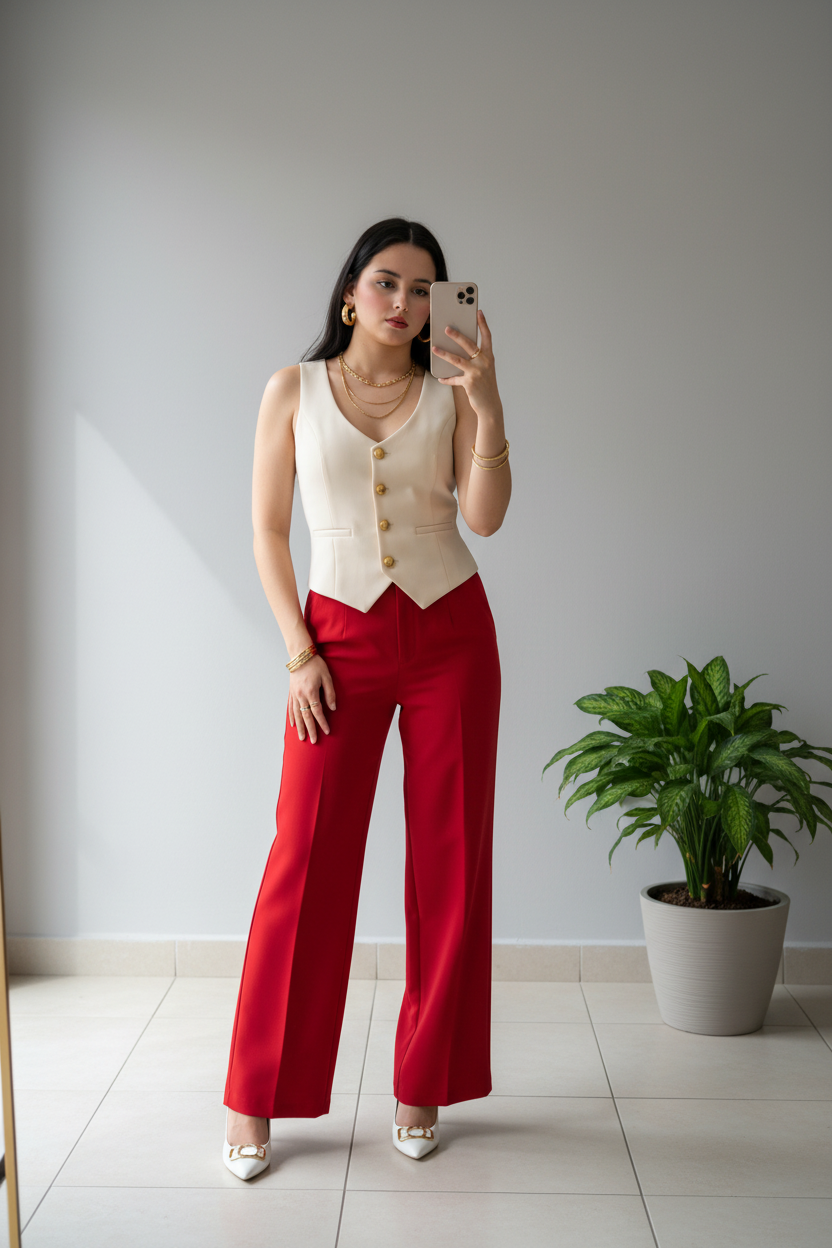 Chaleco formal elegante cod.172