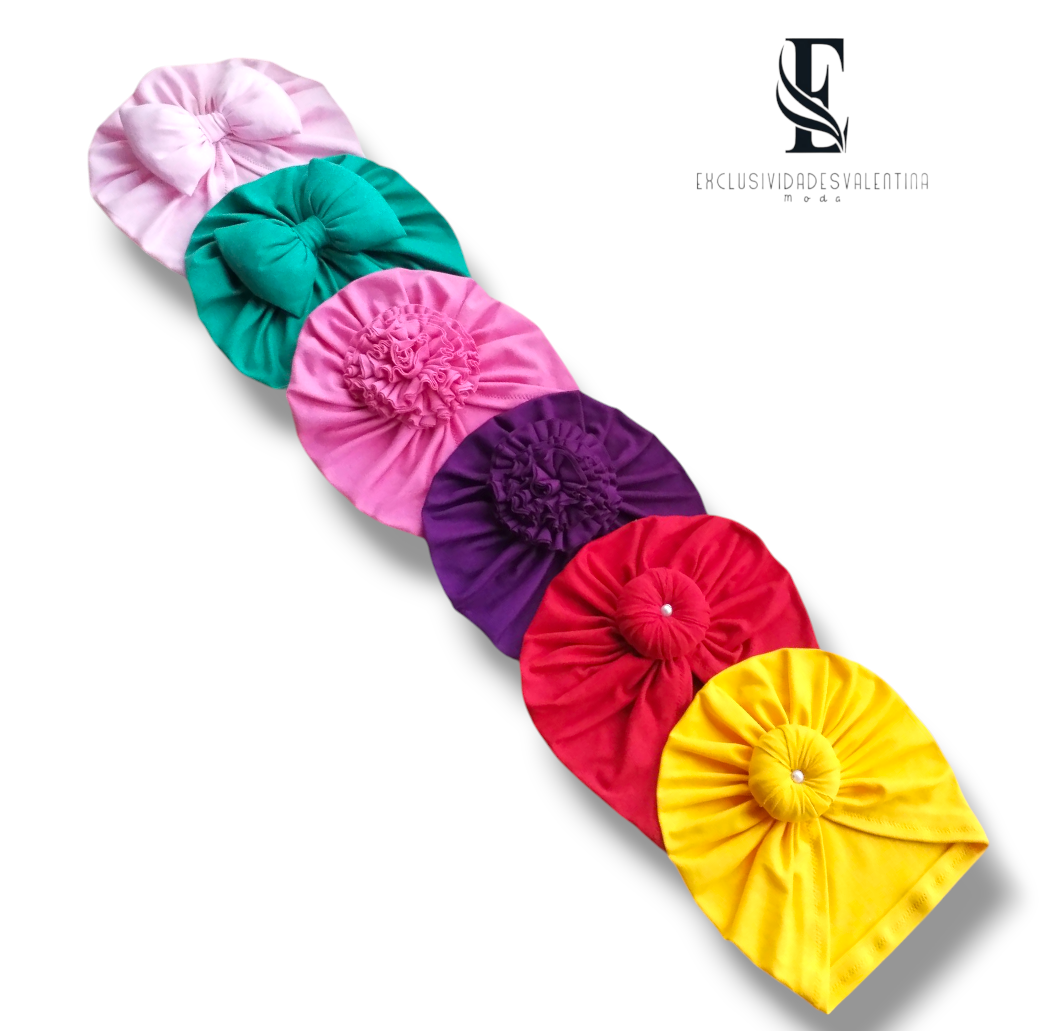Set de 6 gorritas