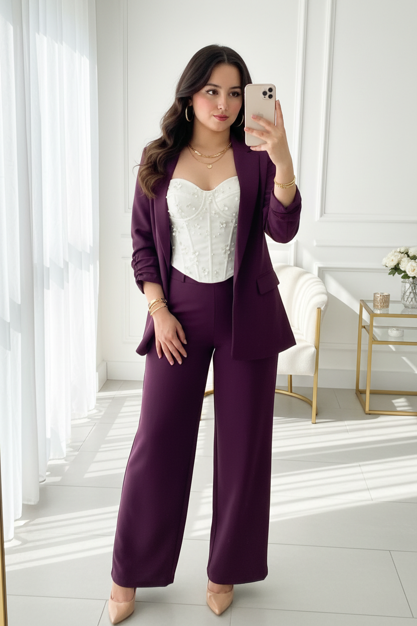 Set de 3 piezas, conjunto Victoria cod.102