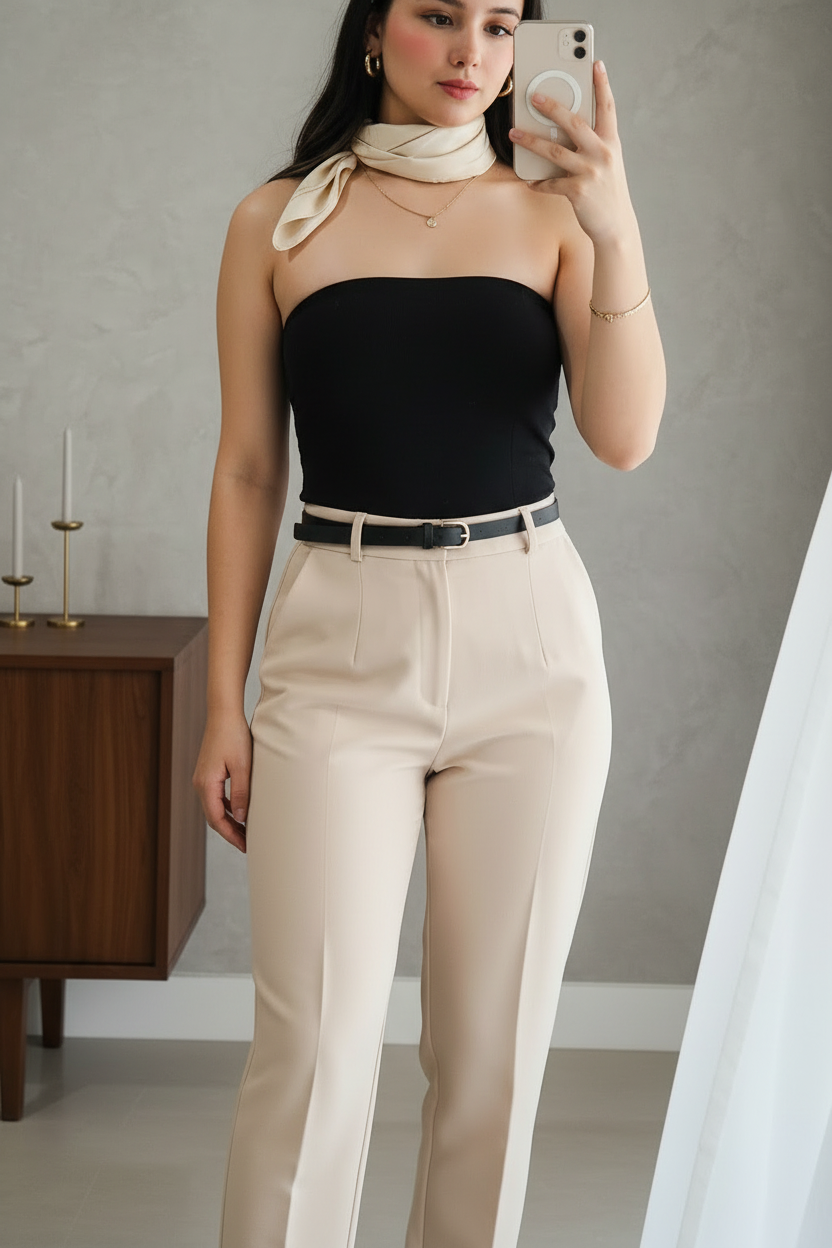 Pantalón formal más top Gratis cod.120