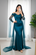 Gown Petróleo Exclusiva cod.781