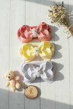 Set de 3 cintillos para las princesas. Cod.0001