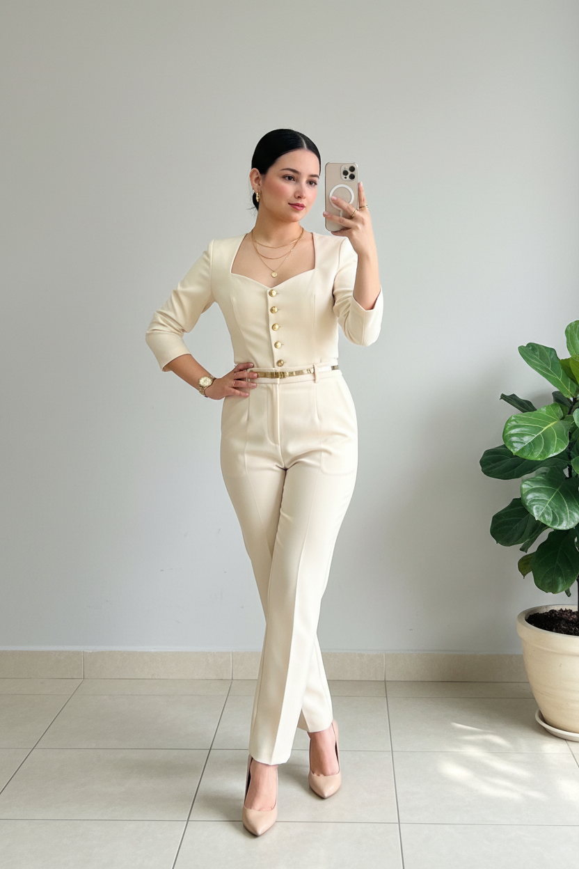 Conjunto formal elegante cod.261