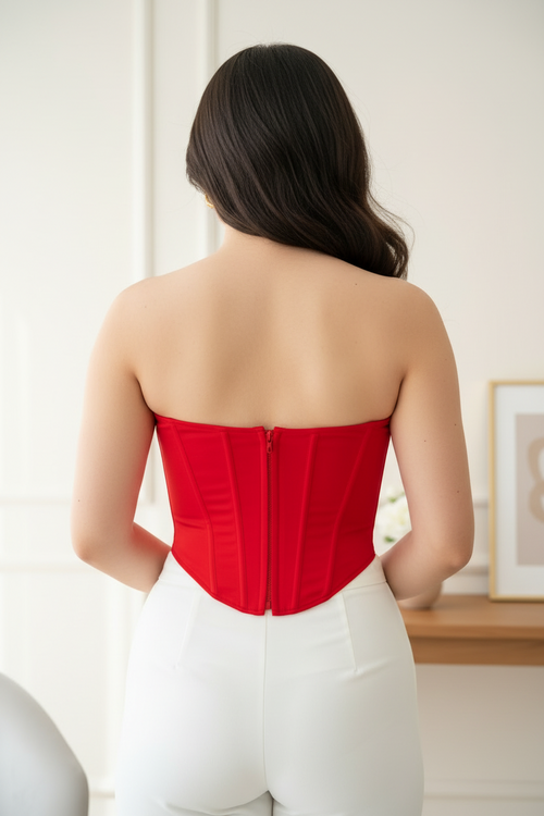 Blusa tipo corset cod.11179