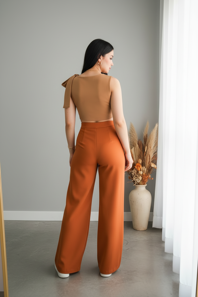Outfits pantalón más blussita cod.136