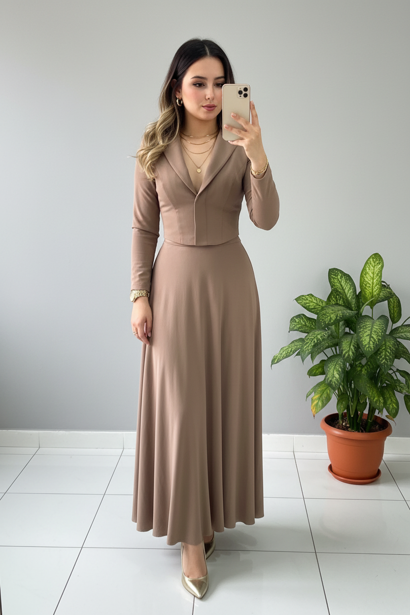 Conjunto Mocha Élégance cod.571