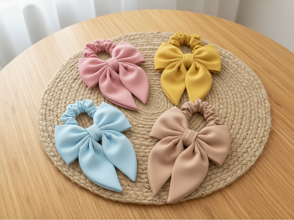 Scrunchies de lazo