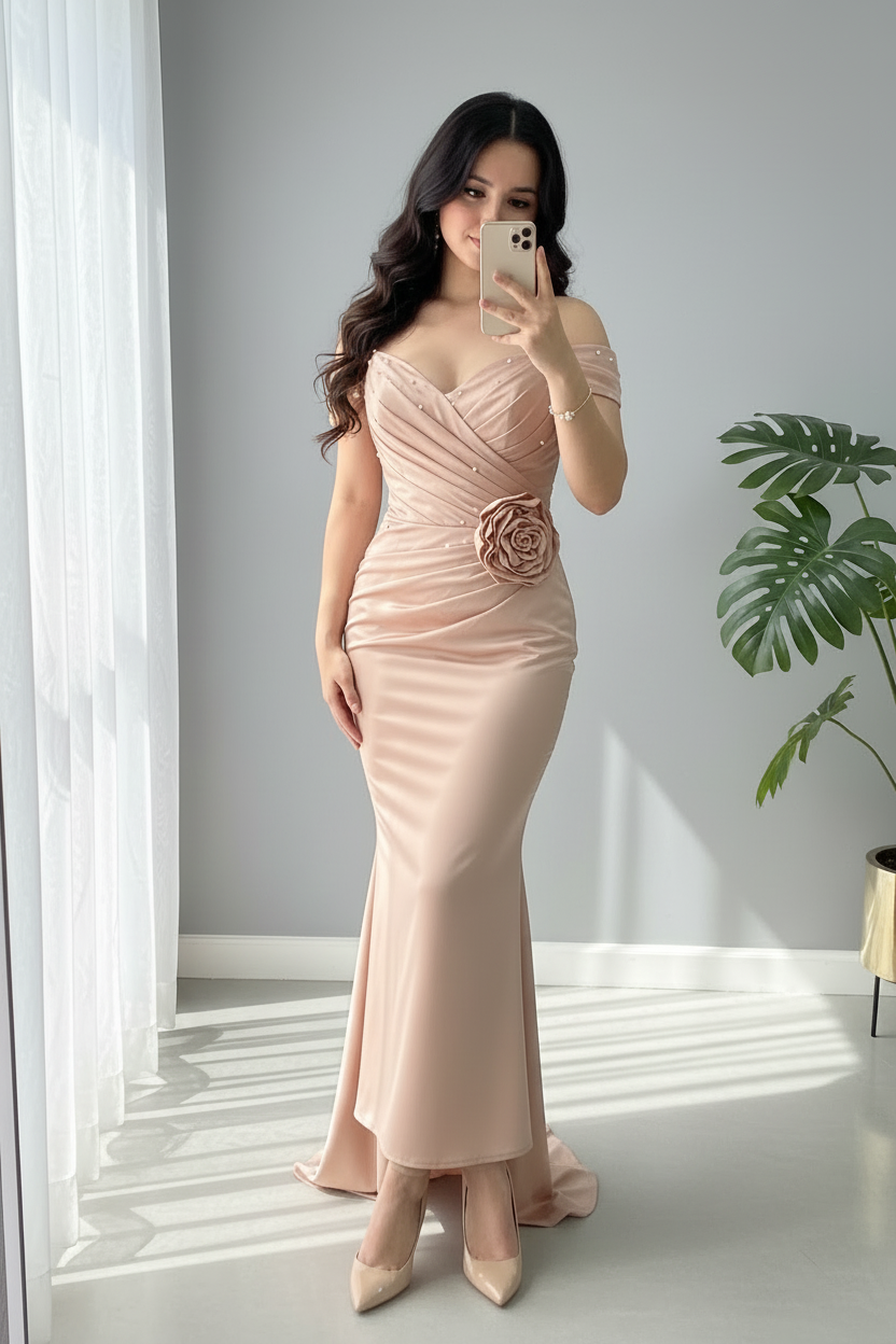 Gown Blush Siren Exclusiva cod.783