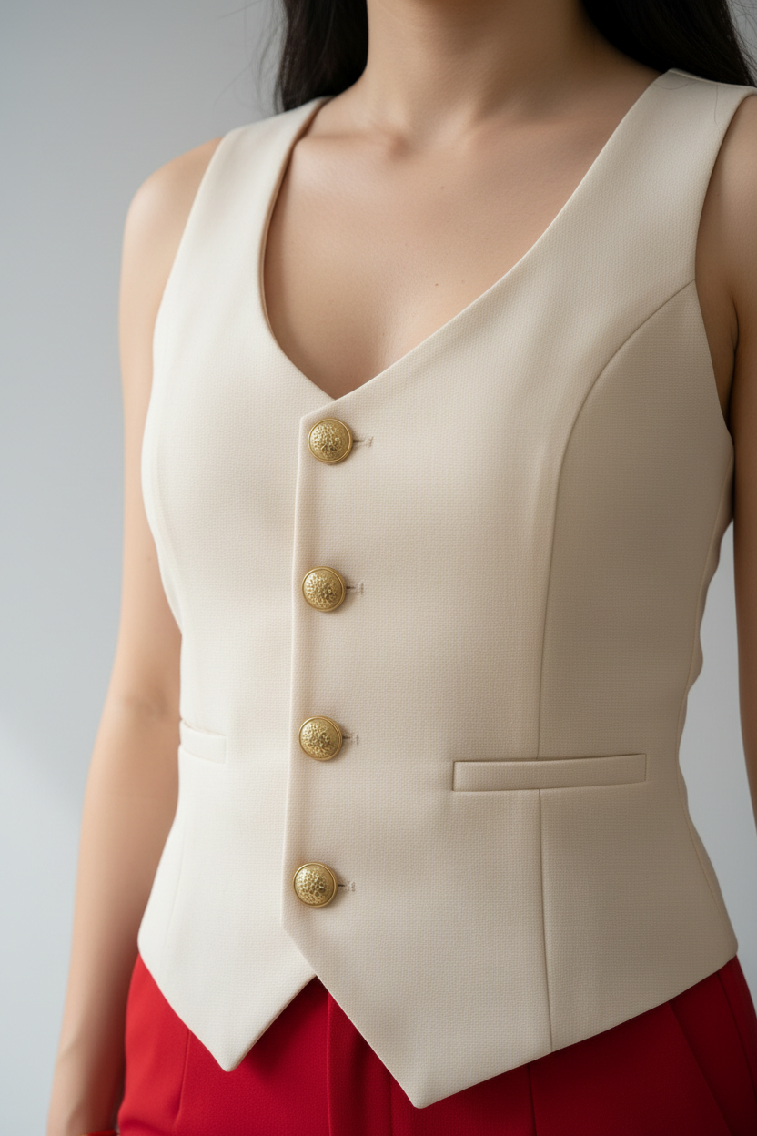 Chaleco formal elegante cod.172