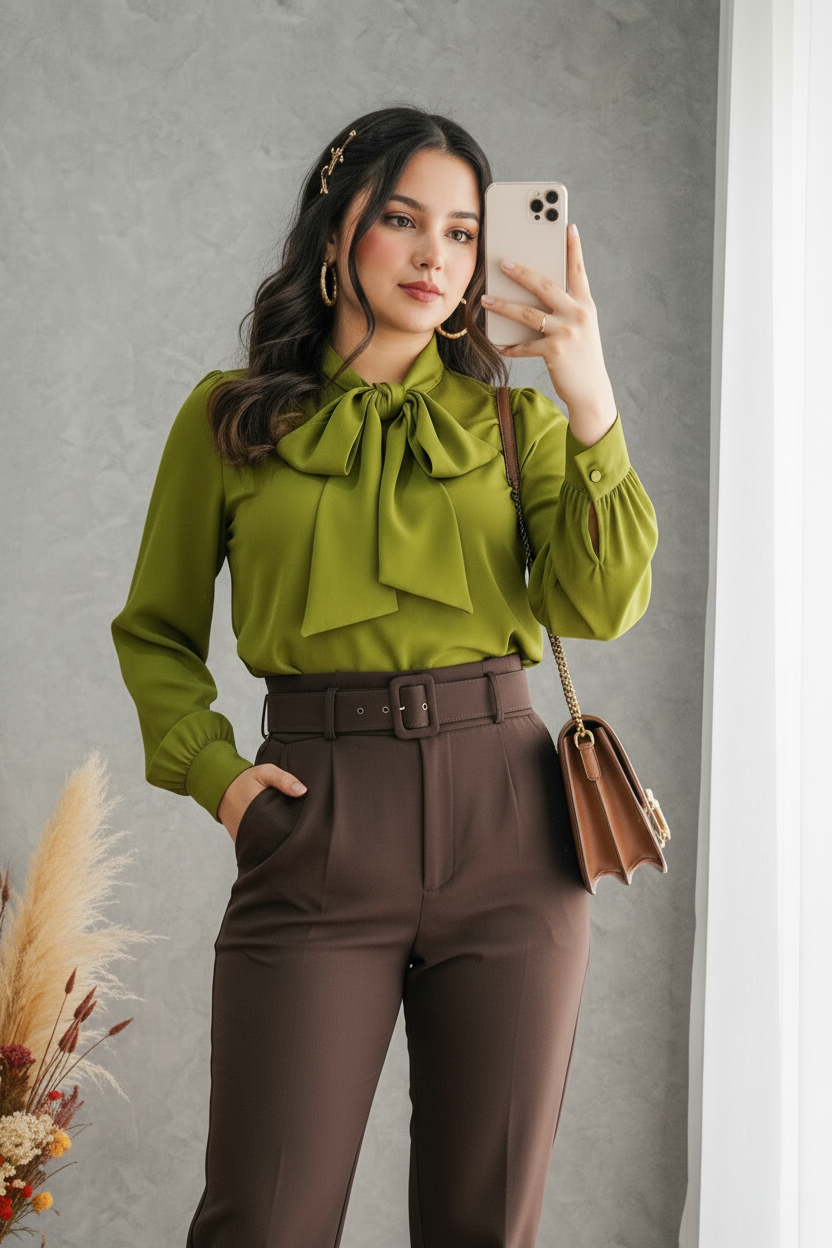 Hermosa blusa formal elegante cod.124