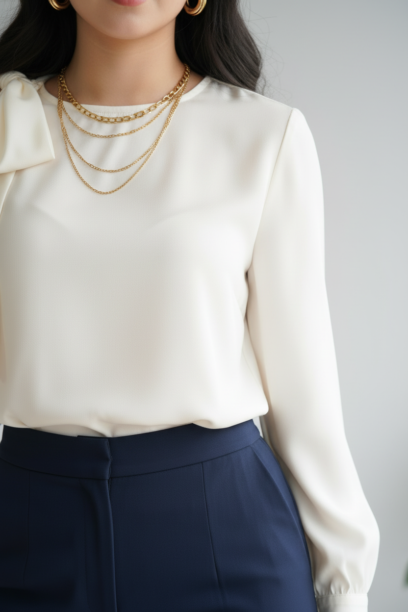 Outfits pantalón más blussita cod.166