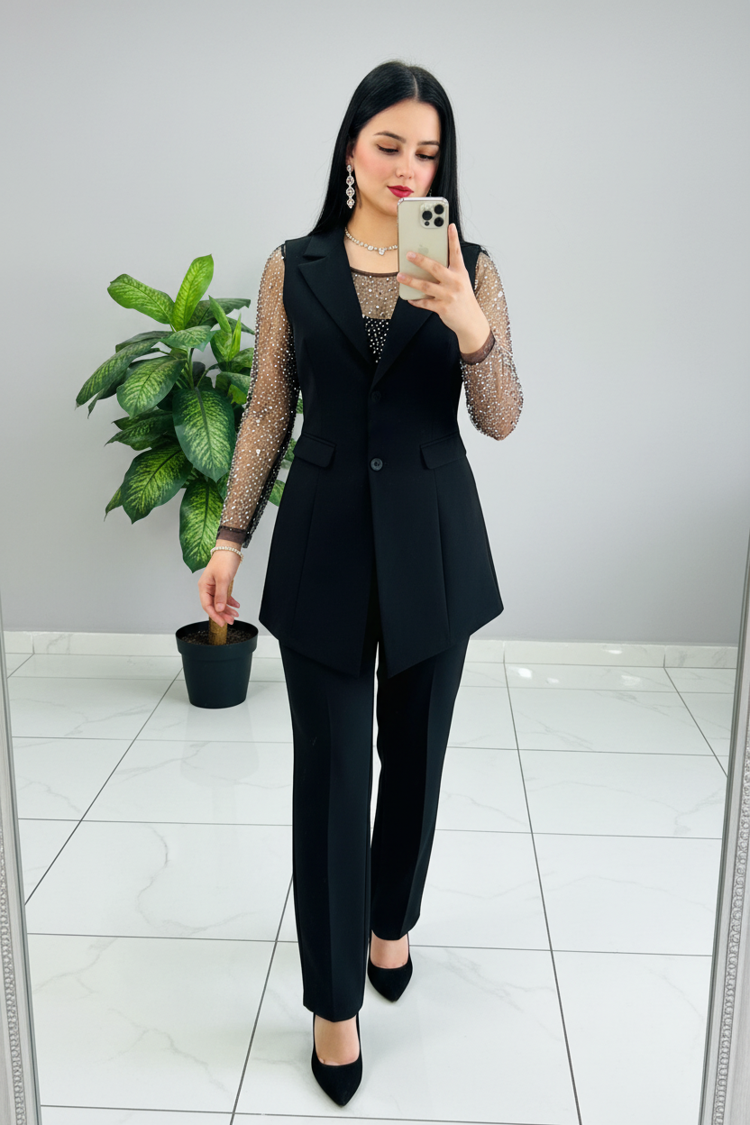 Conjunto Negro  cod.637