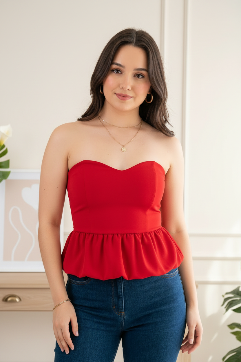Blusa estilo bombacha cod.11175