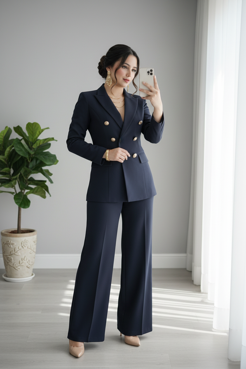 Traje Sastre Azul Marino Exclusivo cod.789