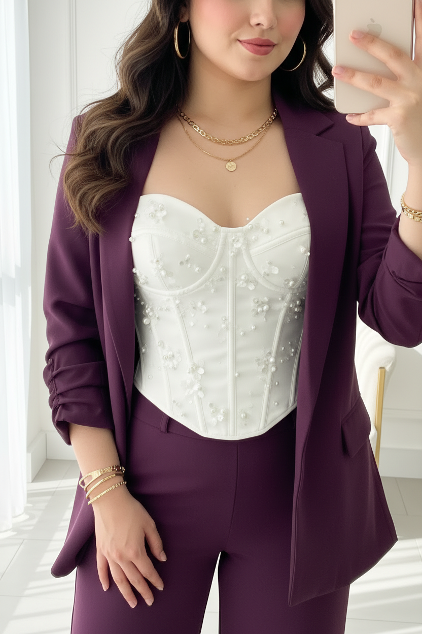 Set de 3 piezas, conjunto Victoria cod.102