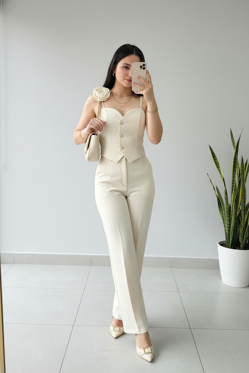 Conjunto formal elegante y exclusivo cod.185
