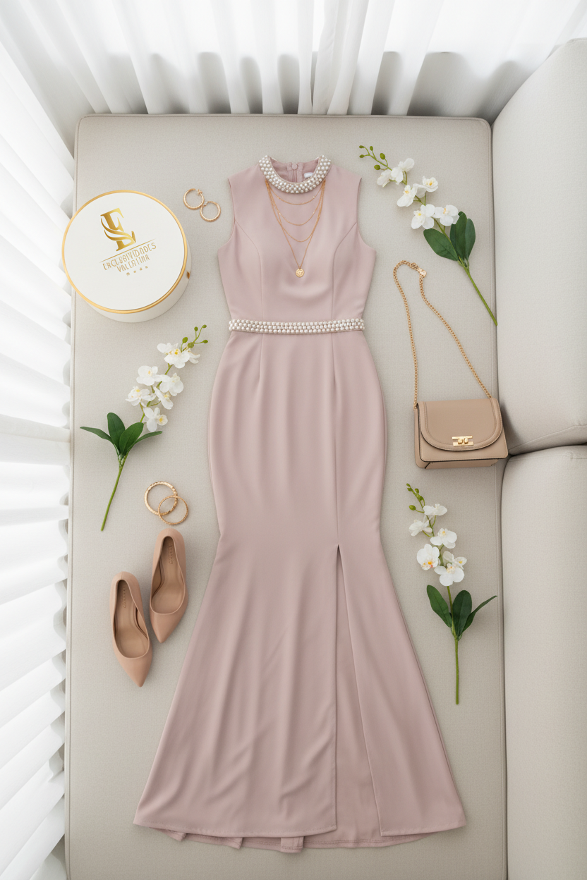 Vestido elegante formal cod.288