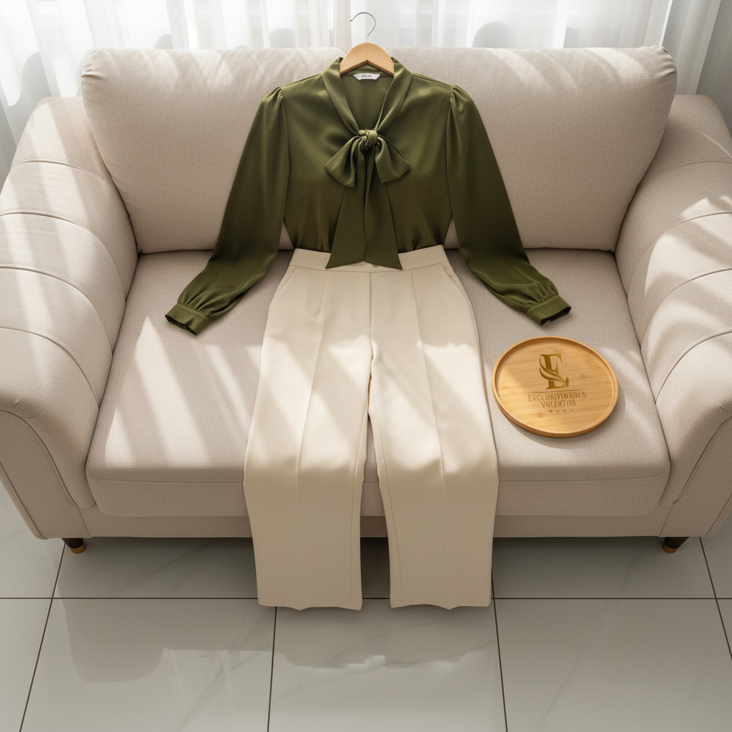 Conjunto Verde Oliva cod.395