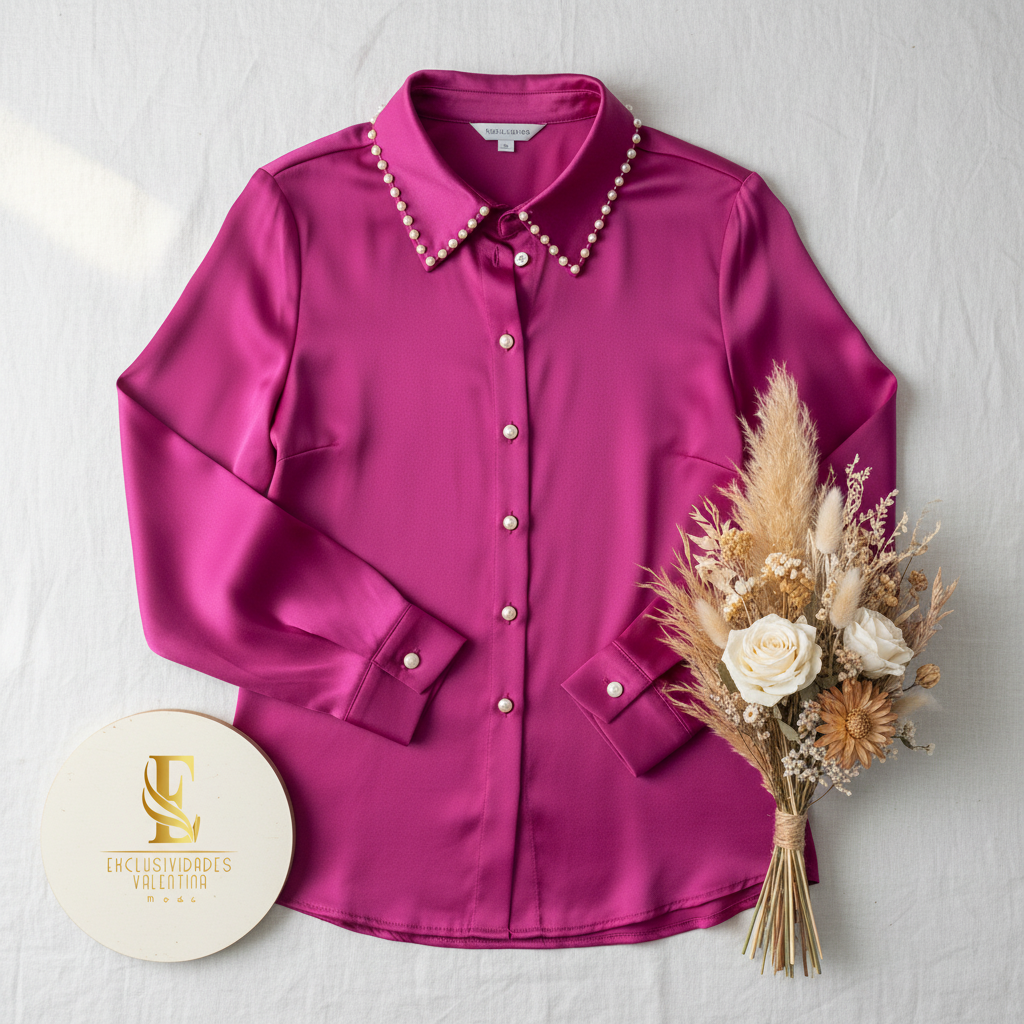 Hermosa blusa formal cod.145