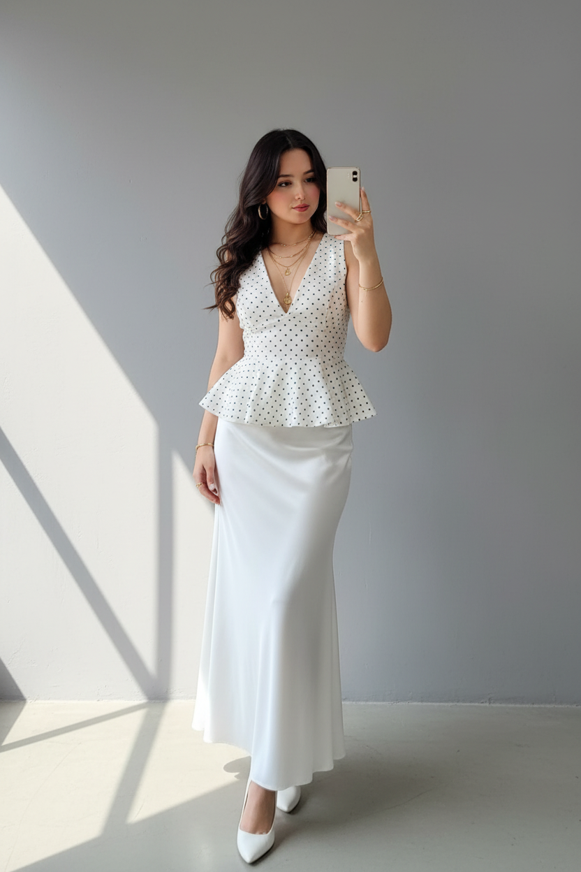 Blusa estilo peplum cod.11189