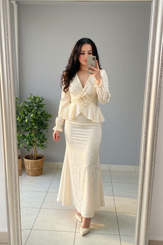 Conjunto Ivory Romance  cod.674