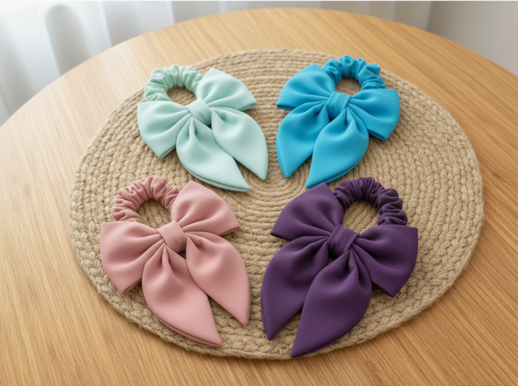 Scrunchies de lazo