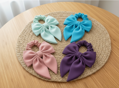 Scrunchies de lazo