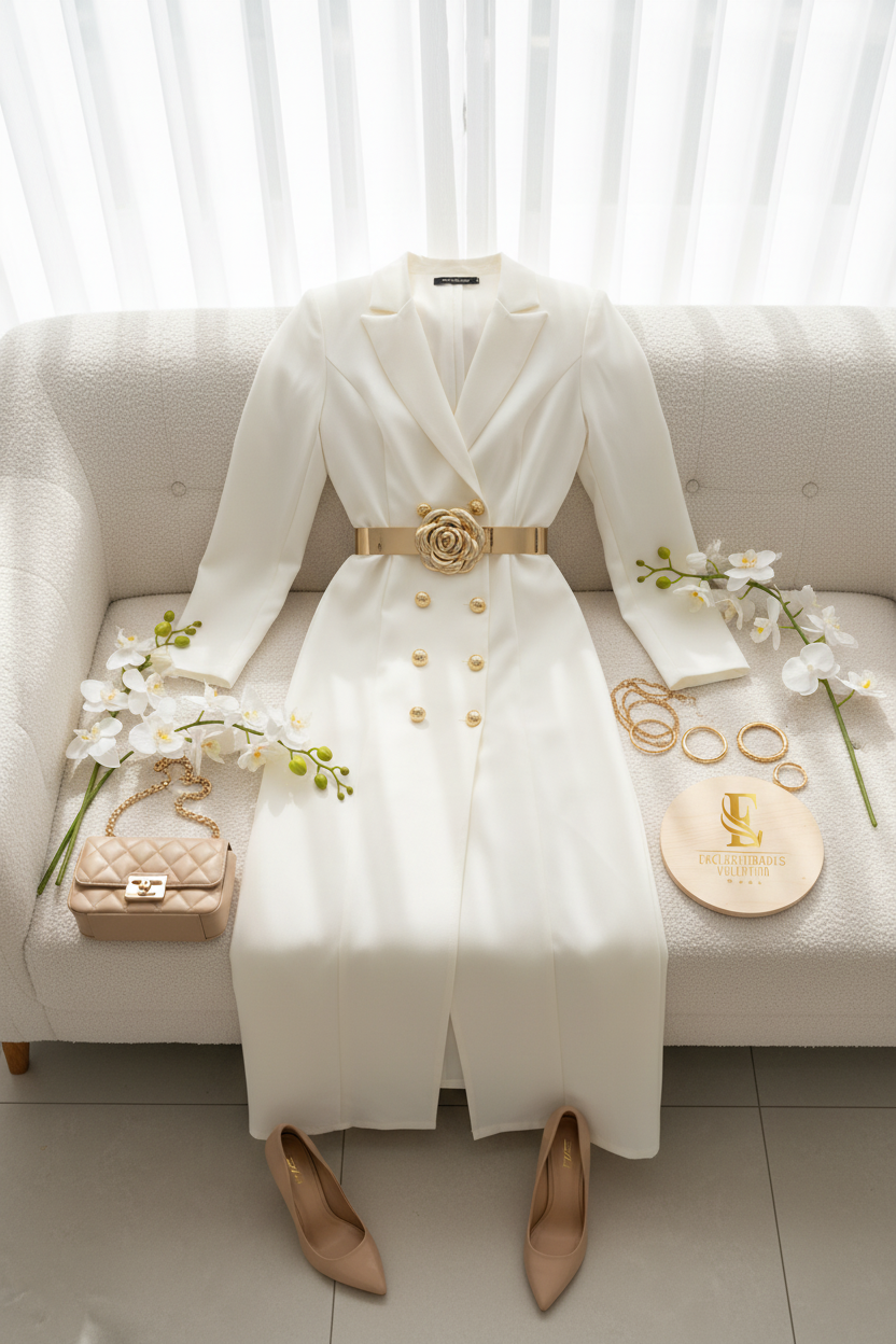 Vestido largo elegante cod.283