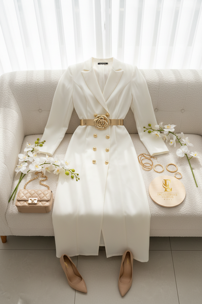 Vestido largo elegante cod.283